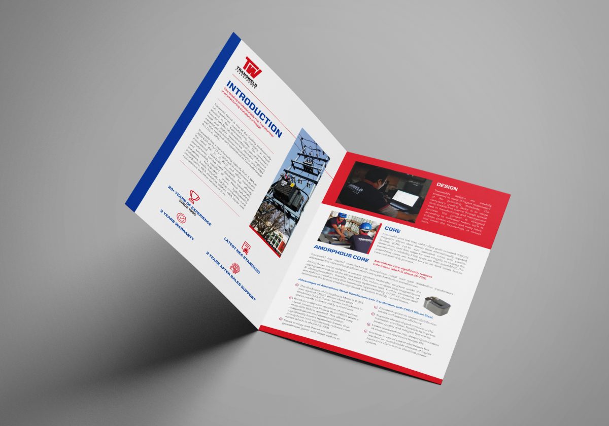 transweld brochure design inner page